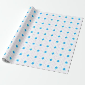 Papier Cadeau Papier d'emballage de Chanukah