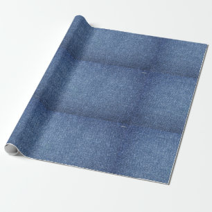 Papier Cadeau papier d'emballage de Denim-regard