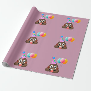 Papier Cadeau Papier d'emballage de dunette de fête