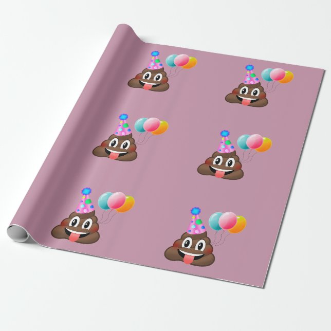 Papier Cadeau Papier d'emballage de dunette de fête (Déroulé)