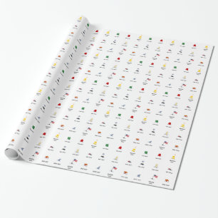 Papier Cadeau Papier d'emballage de guide de balise