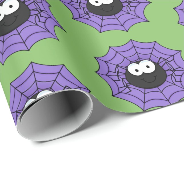 Papier Cadeau Papier d'emballage de Halloween (Coin rond)
