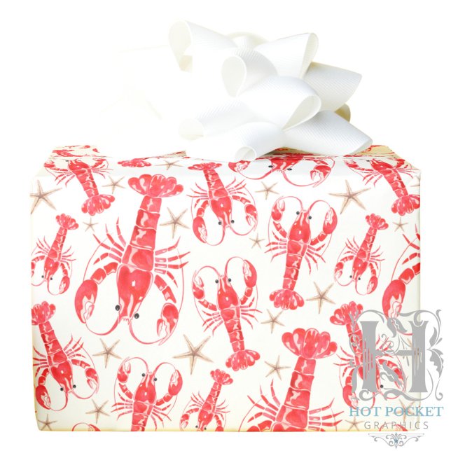 Papier Cadeau Papier d'emballage de homard (Créateur téléchargé)