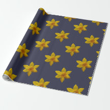 Papier d'emballage de jonquille