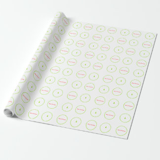 Papier Cadeau Papier d'emballage de Joyeux Noël