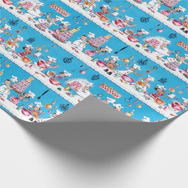 Papier Cadeau Papier d'emballage de la moitié du siècle (Coin)