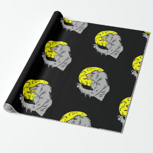 Papier Cadeau Papier d'emballage de LOUP-GAROU