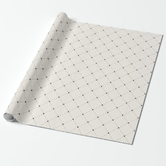 Papier Cadeau Papier d'emballage de motif de luxe de diamant