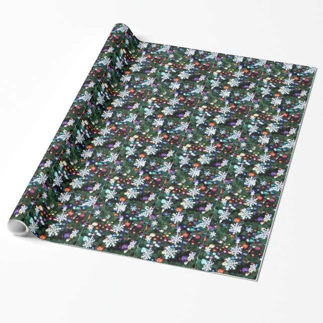 Papier Cadeau Papier d'emballage de Noël (Déroulé)