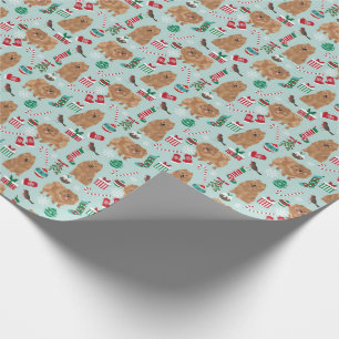 Papier Cadeau Papier d'emballage de Noël de Poméranie