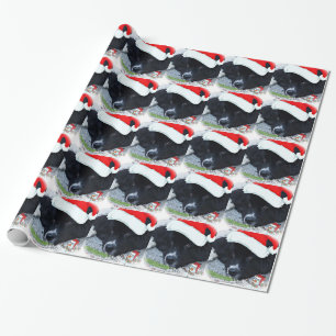 Papier Cadeau Papier d'emballage de Noël de Terre-Neuve de la