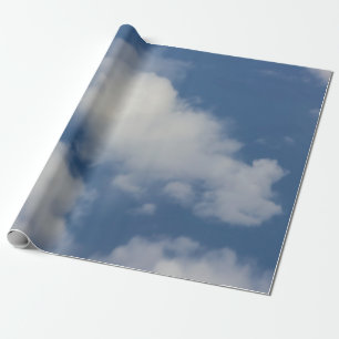 Papier Cadeau Papier d'emballage de nuages
