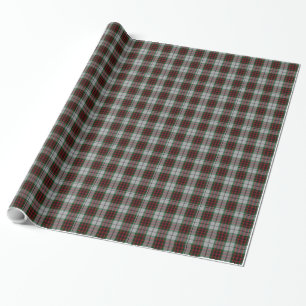 Papier Cadeau Papier d'emballage de plaid de tartan de robe de