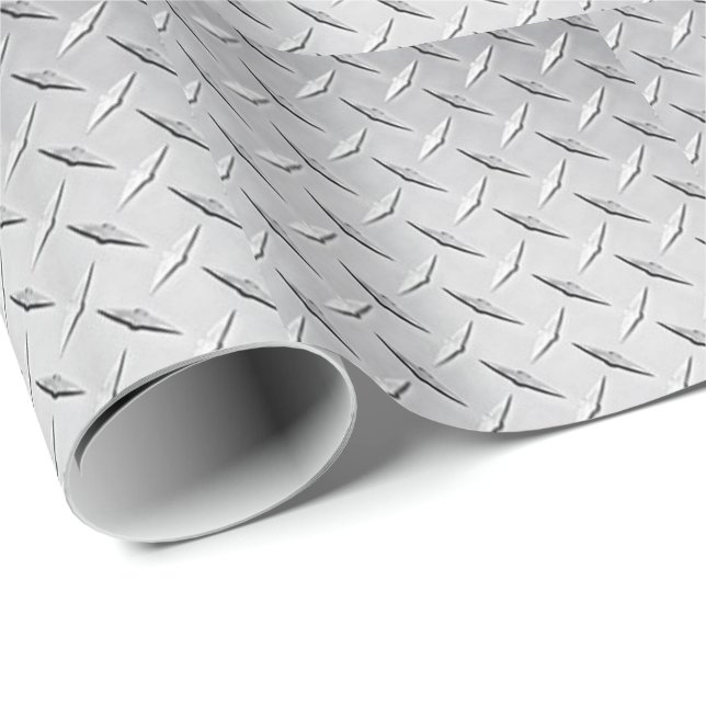 Papier Cadeau Papier d'emballage de plat de diamant (Coin rond)