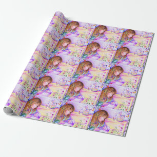 Papier Cadeau Papier d'emballage de rêves de carrousel