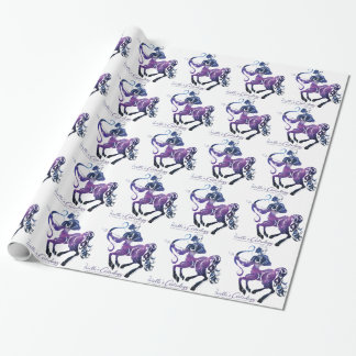 Papier Cadeau Papier d'emballage de Sagittaire