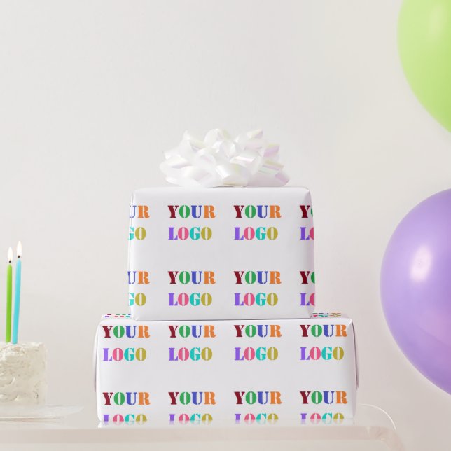 Papier Cadeau Papier d'emballage de société avec votre logo (Cadeaux de fête)