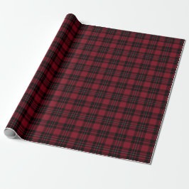 Papier Cadeau Papier d'emballage de tartan