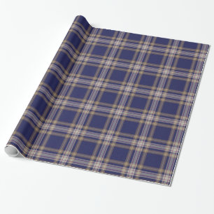 Papier Cadeau Papier d'emballage de tartan de Baker