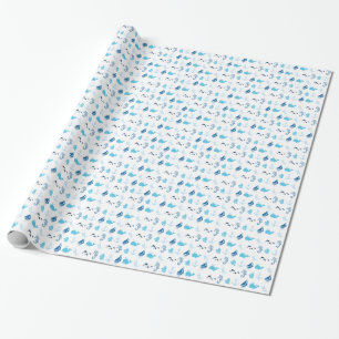 Papier Cadeau Papier d'emballage d'édition d'été de joyeux