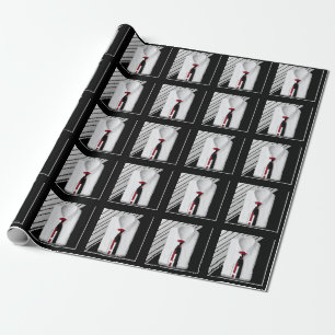 Papier Cadeau Papier d'emballage des cravates des hommes