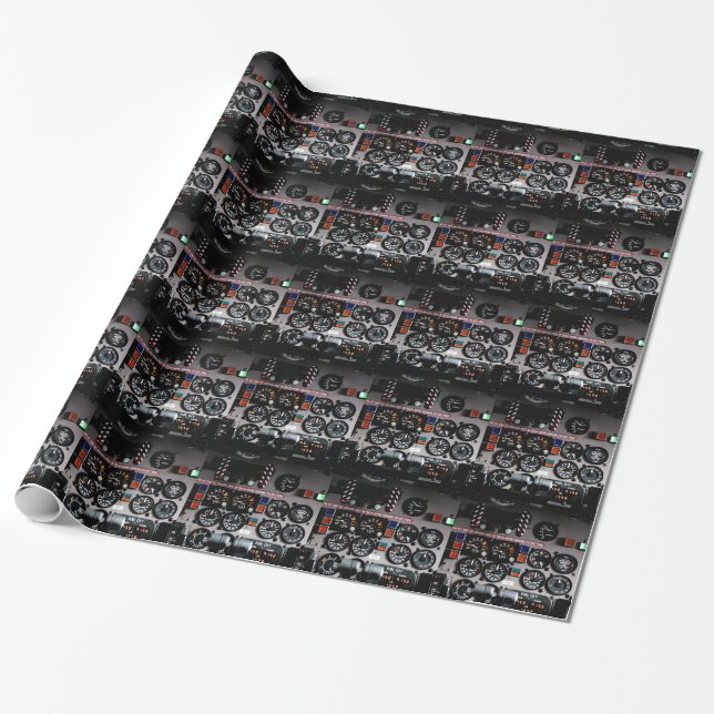 Papier Cadeau Papier d'emballage d'habitacle (Déroulé)