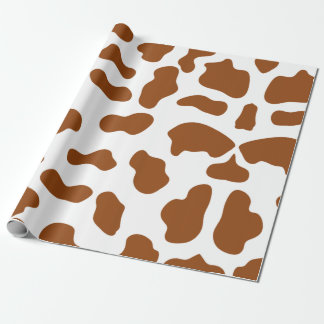 Papier Cadeau Papier d'emballage d'impression pour vache 