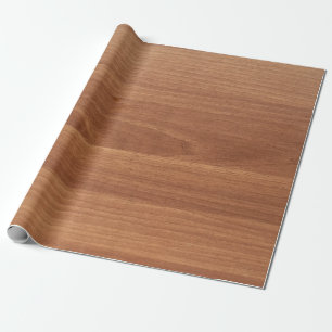 Papier Cadeau papier d'emballage en bois moyen