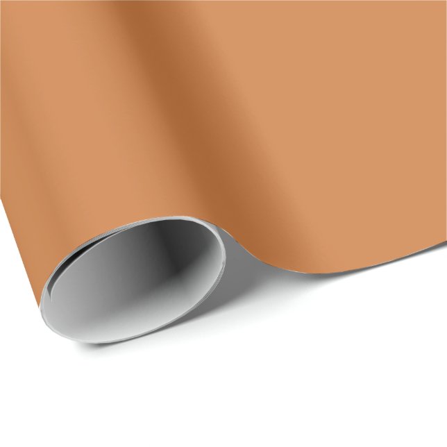 Papier Cadeau papier d'emballage en terre cuite (Coin rond)