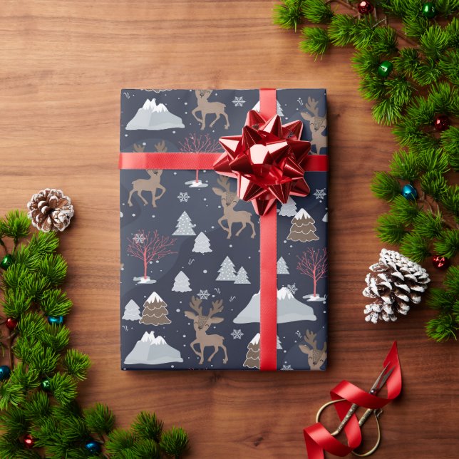 Papier Cadeau Papier d'emballage fantaisie (Cadeau de vacances)