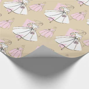 Papier Cadeau Papier d'emballage Fashion Bride Neutral Group