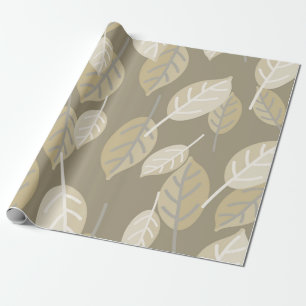 Papier Cadeau papier d'emballage feuille à café