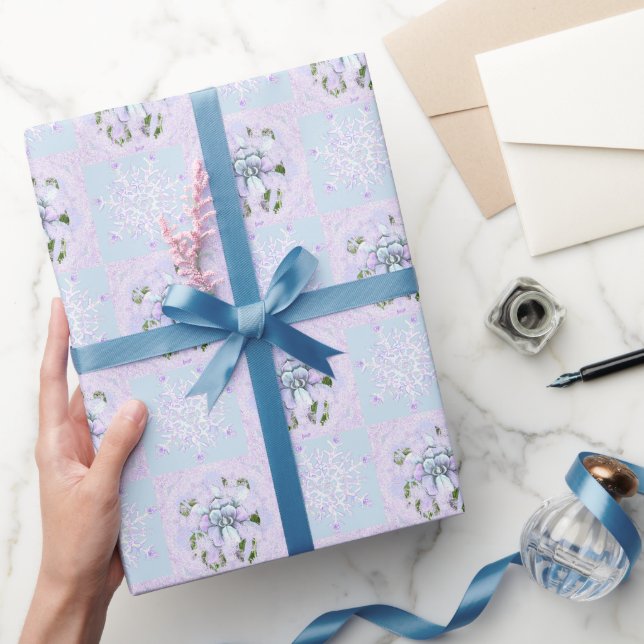 Papier Cadeau Papier d'emballage fleur Smeraldo (Cadeaux)