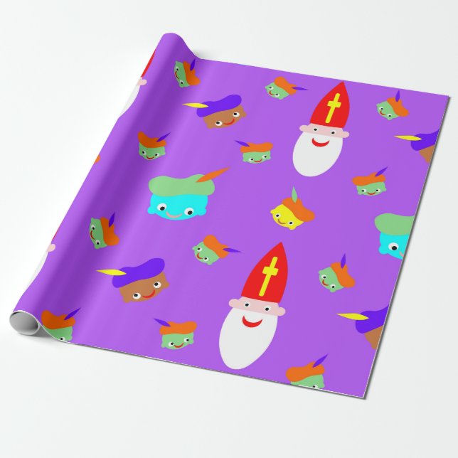 Papier Cadeau Papier d'emballage frais (Déroulé)