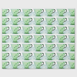 Papier Cadeau Papier d'emballage irlandais de tasse de thé de