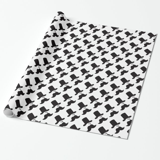 Papier Cadeau Papier d'emballage Masculine (Déroulé)
