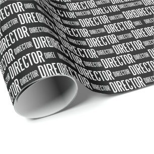 Papier Cadeau Papier d'emballage mat 30x6 de directeur