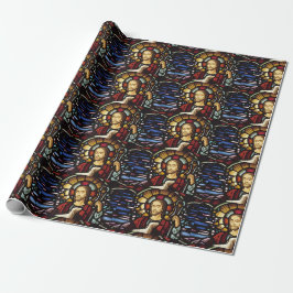 Papier Cadeau Papier d'emballage mat de "bon berger", 30" x 6'