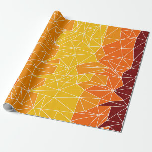 Papier Cadeau Papier d'emballage motif géométrique énergétique