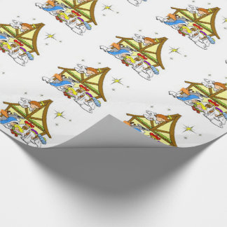 Papier Cadeau Papier d'emballage/nativité