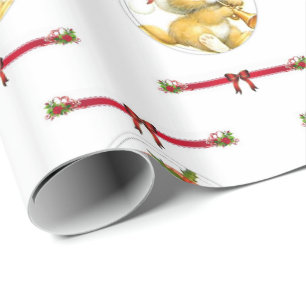 Papier Cadeau Papier d'emballage Noël