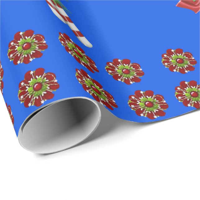 Papier Cadeau Papier d'emballage Noël (Coin rond)