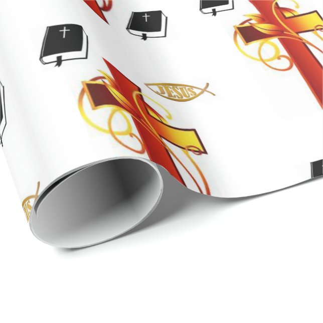 Papier Cadeau Papier d'emballage Noël (Coin rond)