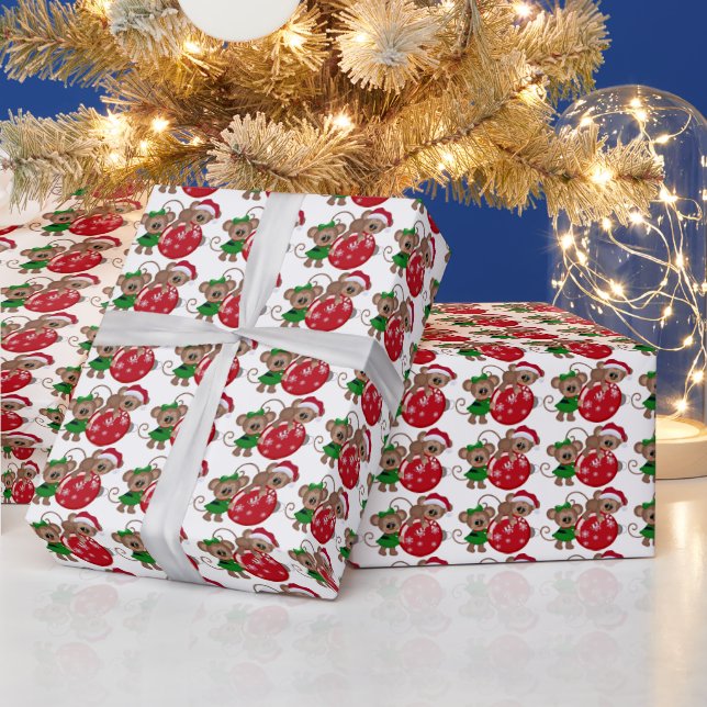 Papier Cadeau Papier d'emballage Noël de Noël de Noël (Vacances)