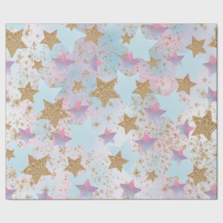 Papier Cadeau Papier d'emballage Noël Star