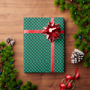 Papier Cadeau Papier d'emballage noir irlandais