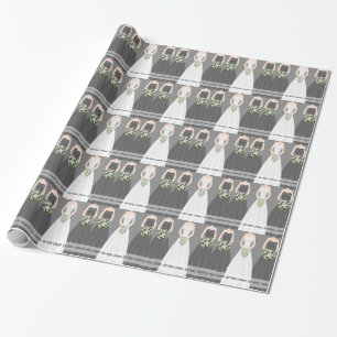 Papier Cadeau Papier d'emballage personnalisé de Fête de la