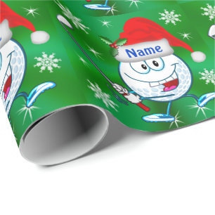 Papier Cadeau Papier d'emballage personnalisé de Noël heureux de