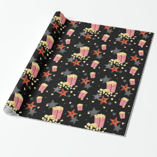 Papier Cadeau Papier d'emballage pop-corn pour film