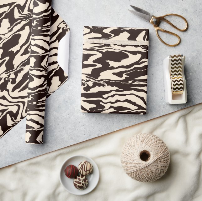 Papier Cadeau Papier d'emballage Poster de animal Zebra Stripes (Artisanat)